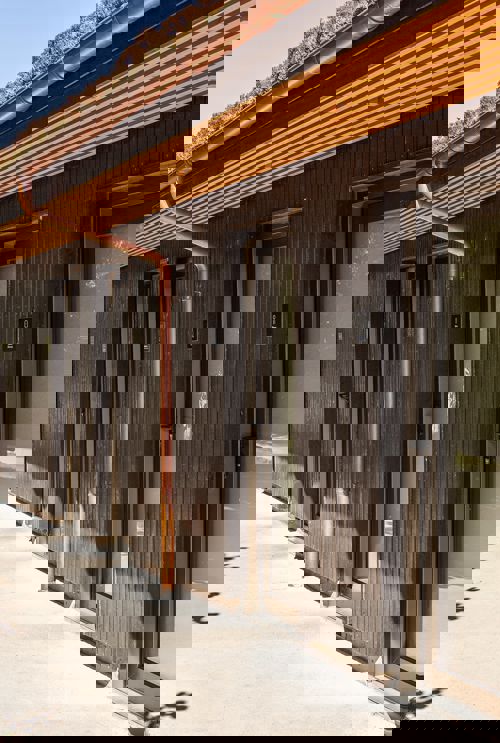 Skagen Sydstrand Camping Skagen Faciliteter Servicebygning Toilet Udendørs