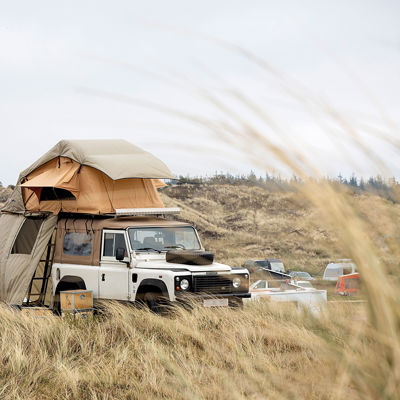 Vejers Strand Camping Vallife Defender Bakke