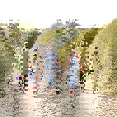 Skagen Sydstrand Camping Skagen Strand Nedgang Retur