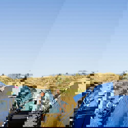 Skagen Sydstrand Camping Skagen Pladsen Telt Himmel