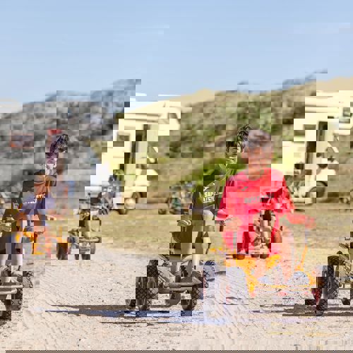 Skagen Sydstrand Camping Skagen Pladsen Mooncar Drenge Race